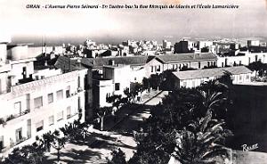 Oran - Avenue Pierre Seimard - Ecole Lamoriciere
